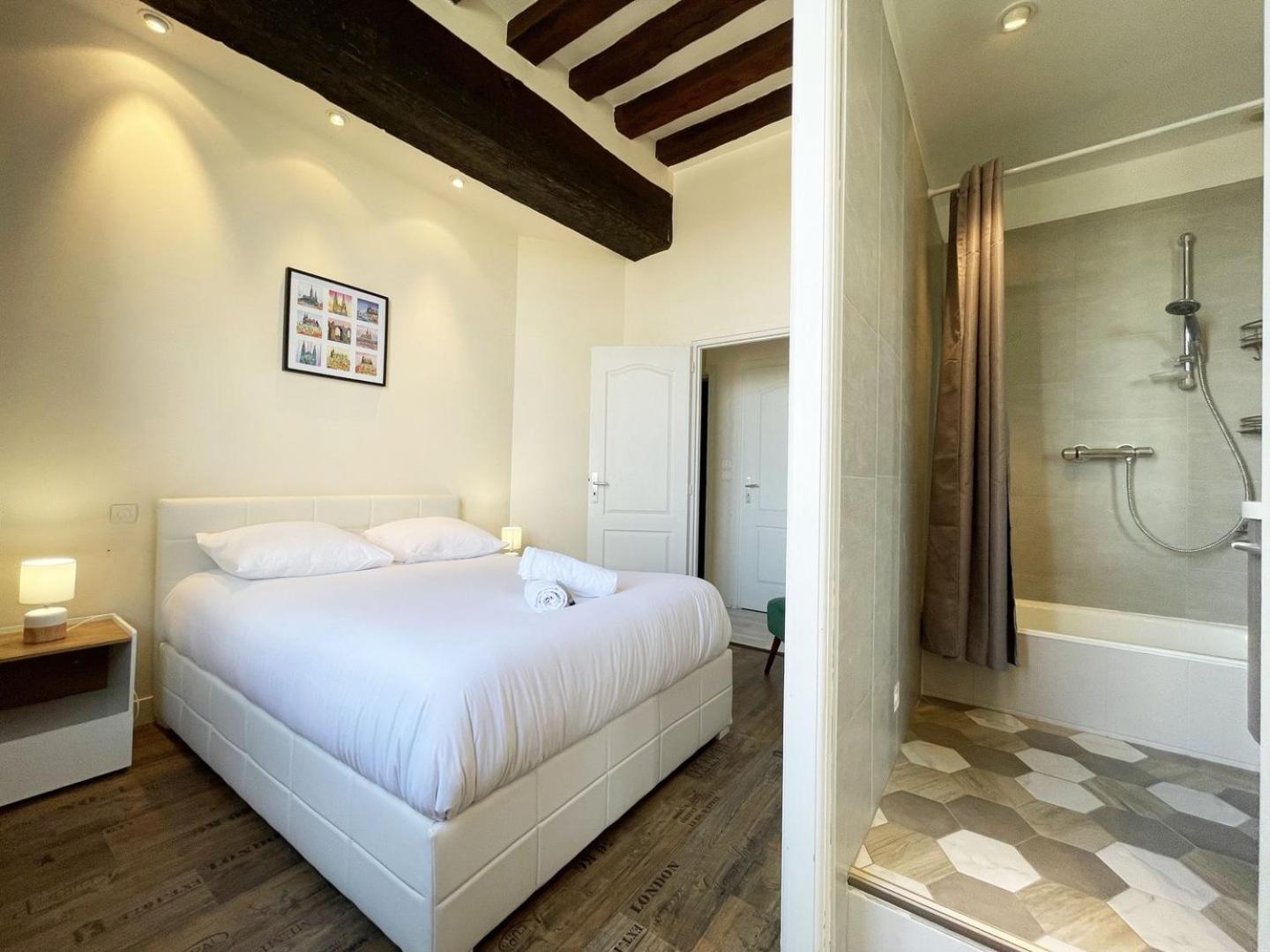 L'Horizon - Entree Independante - Parking Apartment Chartres Exterior foto