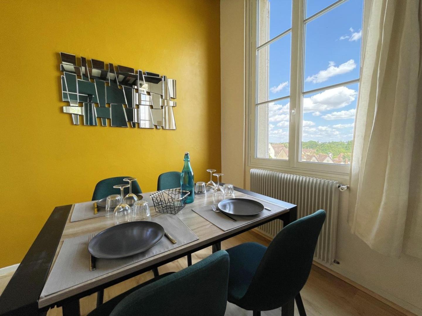 L'Horizon - Entree Independante - Parking Apartment Chartres Exterior foto