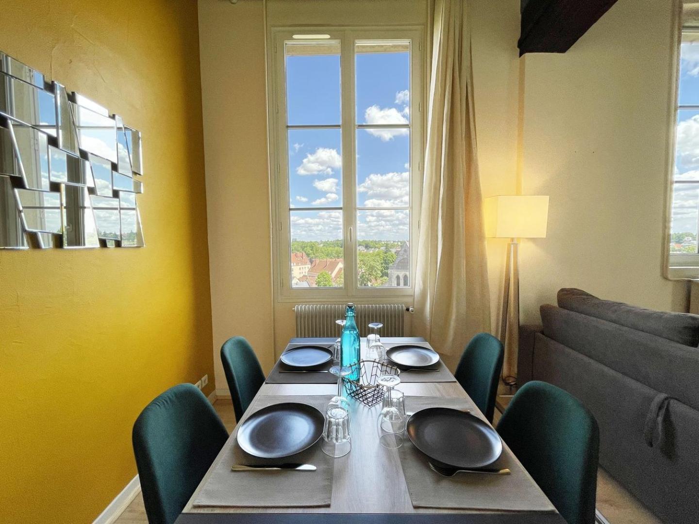 L'Horizon - Entree Independante - Parking Apartment Chartres Exterior foto
